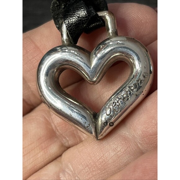 Vintage Brighton Purse Black And Brown Leather Handbag w/ Embossed Crocodile - Picture 12 of 12